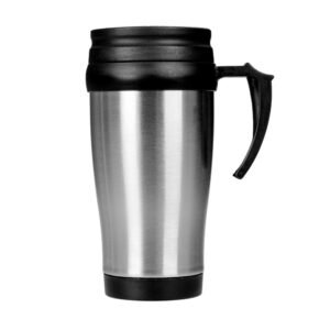 Caneca Inox Com Tampa 400ml