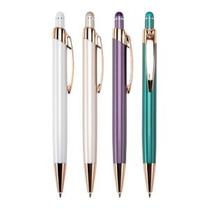 Caneta Metal Touch Dourada Diversas Cores