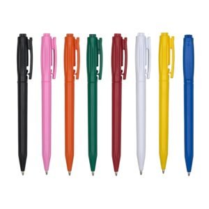 Caneta Plástica Diversas Cores